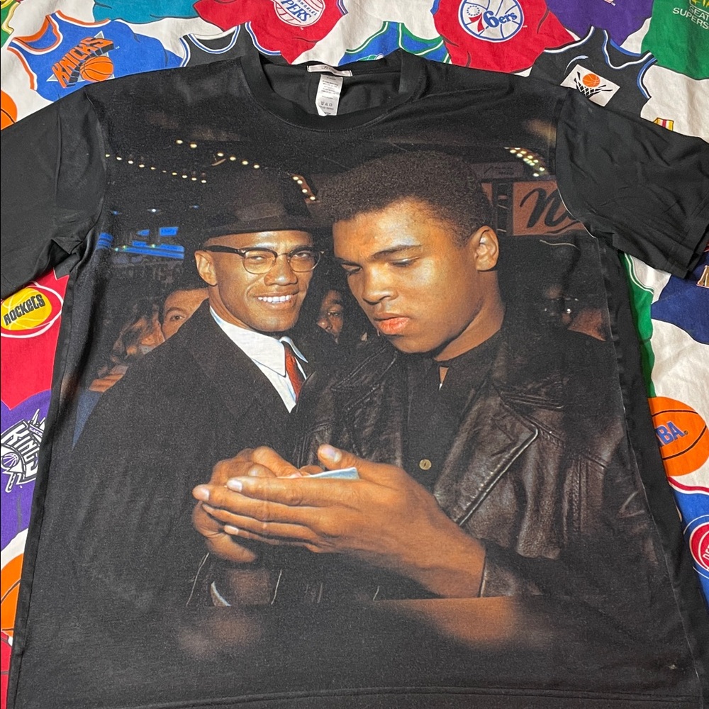 Malcom X and Muhammad Ali AOP Shirt
